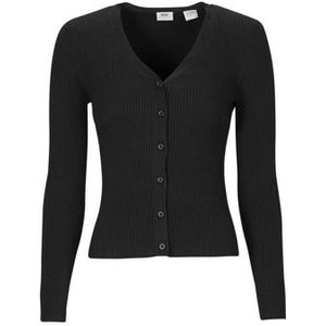 Levis  TULIP CARDIGAN  Vesten  dames Zwart