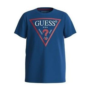 Guess  L73I55  Shirts  kind Blauw