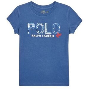 Polo Ralph Lauren  SS POLO TEE-KNIT SHIRTS-T-SHIRT  Shirts  kind Blauw