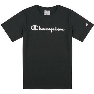 Champion  CREWNECK T-SHIRT  Shirts  kind Zwart