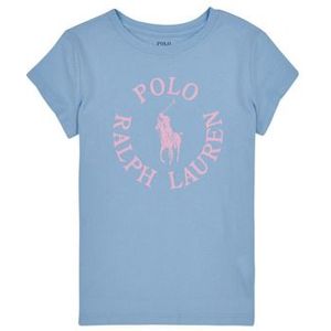 Polo Ralph Lauren  SS GRAPHIC T-KNIT SHIRTS-T-SHIRT  Shirts  kind Blauw