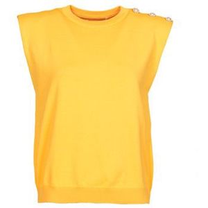 Moony Mood  LOPSOE  Blouses  dames Geel