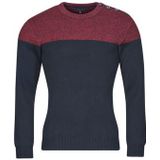 Armor Lux Mariene trui met knopen, Rich Navy/Cardinal, S