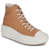 Converse - CHUCK TAYLOR ALL STAR MOVE PLATFORM - Hoge Sneakers - Geel