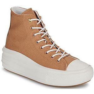 Converse - CHUCK TAYLOR ALL STAR MOVE PLATFORM - Hoge Sneakers - Geel