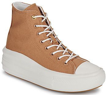 Converse - CHUCK TAYLOR ALL STAR MOVE PLATFORM - Hoge Sneakers - Geel