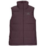 adidas - W HELIONIC VEST - Donsjas - Bordeau - Dames