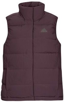 adidas - W HELIONIC VEST - Donsjas - Bordeau - Dames