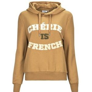 Only  ONLJENNI L/S FENCH HOOD CS SWT  Truien  dames Beige