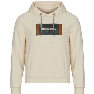 Jack & Jones - Jjhayato Sweat Hood - Trui - Antique White