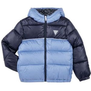 Guess  PADDED HOODED LS JACKET W/ZIP  jassen  kind Blauw