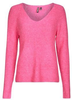 Pieces - ELLEN V NECK - Trui - Roze