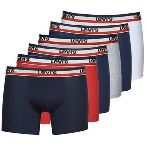 Levis  LOGO BRIEF PACK X6  Boxers heren Multicolour