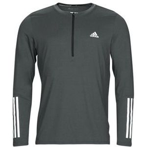adidas  T365 QZ LS T  Shirts  heren Grijs