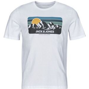 Jack & Jones - JJPEAK - T-shirt - Wit