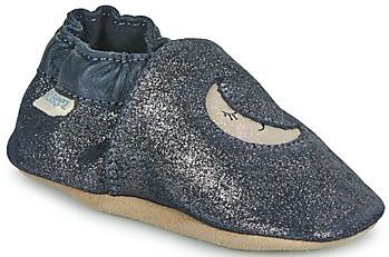 ROBEEZ - Circus Style - Leren Slofjes - Blauw - 100% Leer