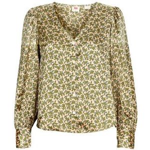 Levis  KIT BLOUSE  Blouses  dames Kaki