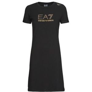 EA7 Emporio Armani Jurk 'TRAIN EVOLUTION'  goud / zwart