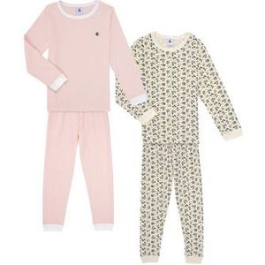 Petit Bateau  PYJAMA PETIT BATEAU PACK X2  Pyjama's / nachthemden kind Multicolour