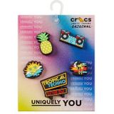 Crocs  JIBBITZ TROPICAL TECHNO DJ 5 PACK  Schoenaccessoires heren Multicolour