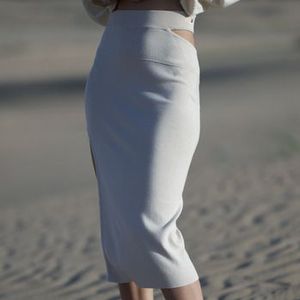 THEAD.  CASSY SKIRT  Rokken  dames Wit