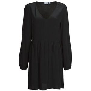VILA - FINI - Jurk - Zwart - Korte Lengte - Wijde Pasvorm - Lange Mouw
