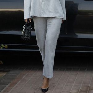 THEAD.  MADDY PANT  Broeken  dames Zilver