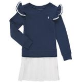 Polo Ralph Lauren - Teens - Jurk - Katoen - Licht Uitlopende Pasvorm