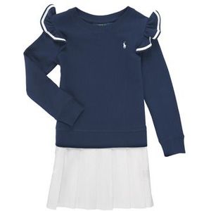 Polo Ralph Lauren - Teens - Jurk - Katoen - Licht Uitlopende Pasvorm