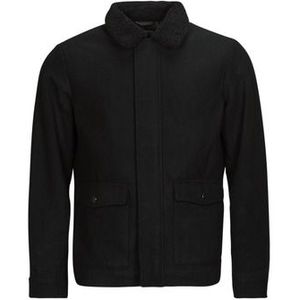 Jack &amp; Jones  JJZAC WOOL JACKET  Jassen  heren Zwart