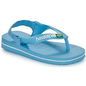 Havaianas - BABY BRASIL LOGO II - Teenslippers - Blauw