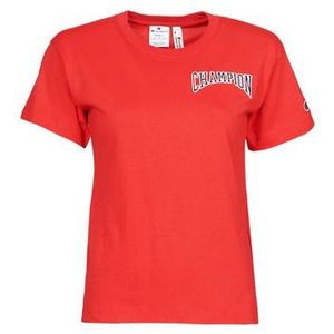Champion  CREWNECK T SHIRT  Shirts  dames Rood
