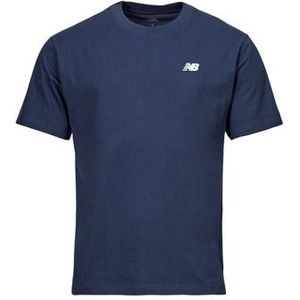 New Balance  SMALL LOGO JERSEY TEE  Shirts  heren Blauw