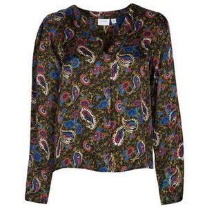 Vila  VISURINA V-NECK L/S TOP/  Blouses  dames Multicolour