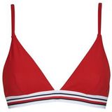 Tommy Hilfiger - Triangle Bikini Top - Rood - Nylon