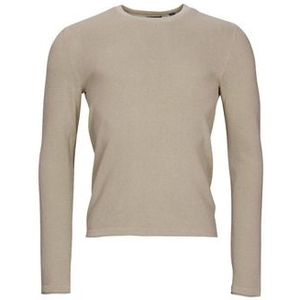 Only &amp; Sons  ONSPANTER LIFE 12 STRUC CREW KNIT  Truien  heren Beige