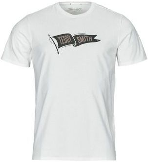 Teddy Smith - FLAG MC - T-shirt - Wit