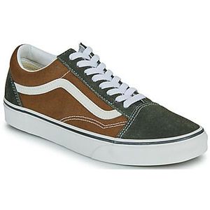 Vans  Old Skool CANVAS/SUEDE POP BROWN/MULTI  Sneakers  heren Bruin