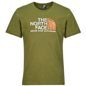 The North Face  S/S RUST 2  Shirts  heren Kaki