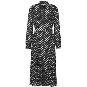 MICHAEL Michael Kors  PLEAT SHIRT DRESS  jurken  dames Zwart