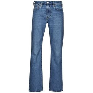 Levis  527 SLIM BOOT CUT  Broeken  heren Blauw