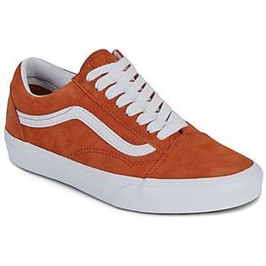 VANS - Old Skool - Sneakers - Donkoranje / Wit