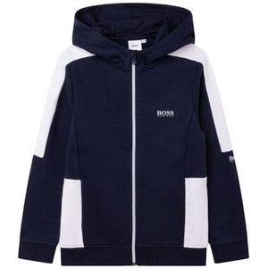 BOSS  BAHUTET  Truien  kind Blauw