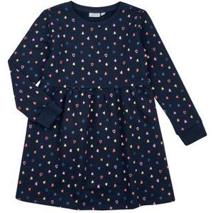 Name it  NMFTARA SWEAT DRESS  Jurken kind Marine