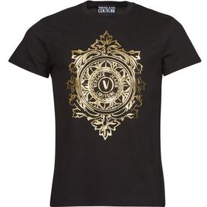 Versace Jeans Couture  VEMBLEM LEAF T-SHIRT  Shirts  heren Zwart
