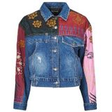 Desigual - CHAQ MADRID - Spijkerjack - Multicolour - Dames