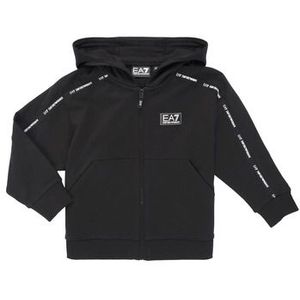 Emporio Armani EA7  TRAIN LOGO SERIES HD FZ COFT TAPE  Truien  kind Zwart