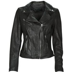 Oakwood - CLIPS 6 - Leren Jas - Zwart - Dames
