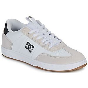 DC Shoes - Astrix - Sneakers - White/black - Vetersluiting - Leer