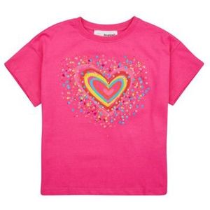 Desigual  TS_HEART  Shirts  kind Roze